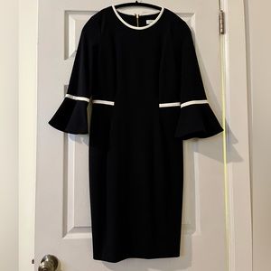 Navy Long Sleeve Dress